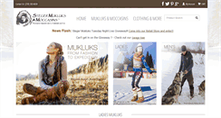 Desktop Screenshot of mukluks.com